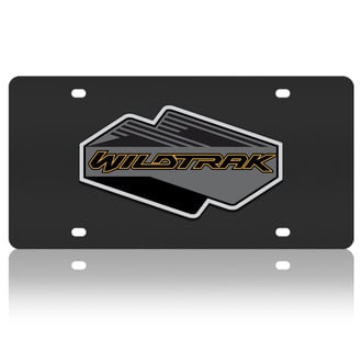 Eurosport Daytona® - Black License Plate with Wildtrak Badge