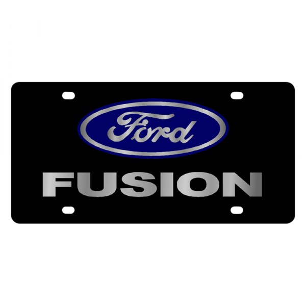 Eurosport Daytona® - Ford Motor Company License Plate with Fusion New Logo and Ford Emblem