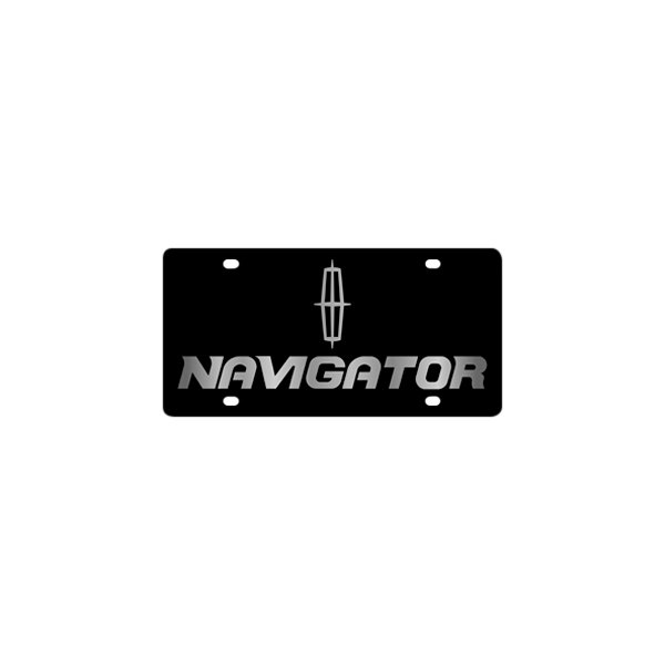 Eurosport Daytona® - Ford Motor Company License Plate with Navigator New Logo and Lincoln Emblem