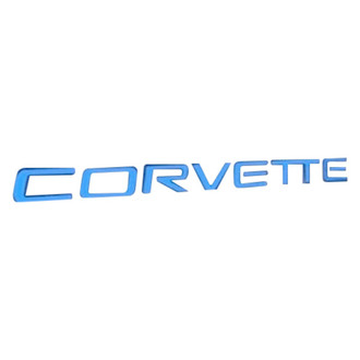 Eurosport Daytona® - Classic Series "Corvette" Gloss Blue Rear Bumper Lettering