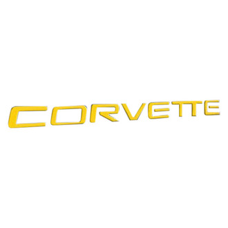 Eurosport Daytona® - Classic Series "Corvette" Gold Rear Bumper Lettering