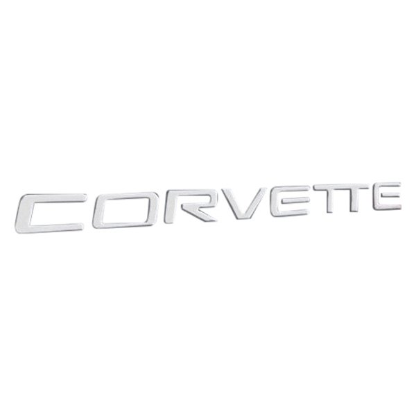 Eurosport Daytona® - Classic Series "Corvette" Mirror Finish Rear Bumper Lettering