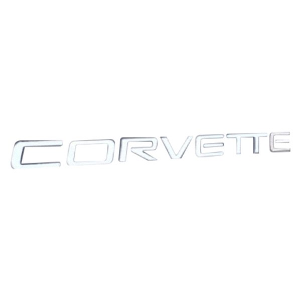 Eurosport Daytona® - Classic Series "Corvette" White Rear Bumper Lettering