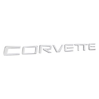 Eurosport Daytona® - EDI Series "Corvette" Gloss White Rear Bumper Lettering