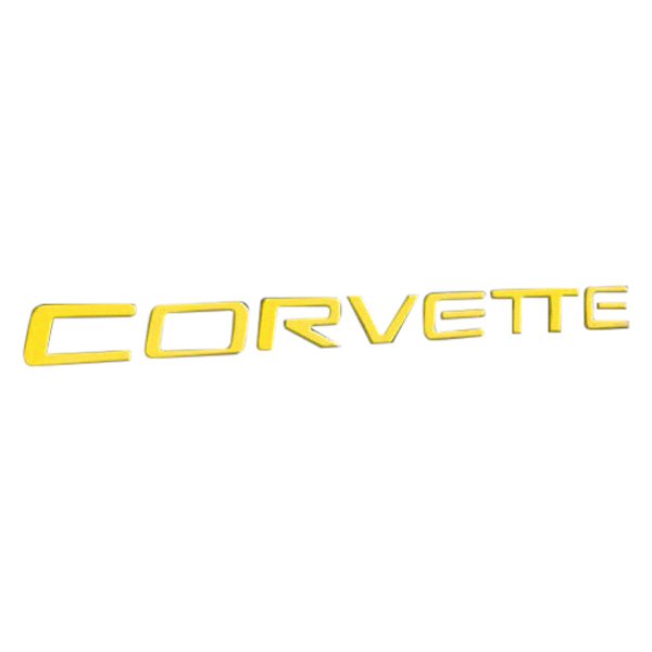 Eurosport Daytona® - Classic Series "Corvette" Yellow Rear Bumper Lettering