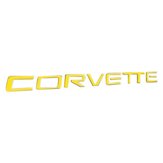 Eurosport Daytona® - Classic Series "Corvette" Yellow Rear Bumper Lettering