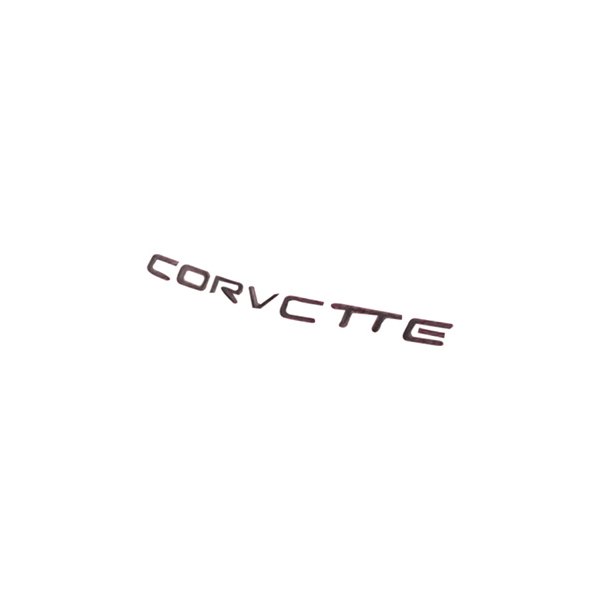 Eurosport Daytona® - EDI Series "Corvette" Gloss Black Front Bumper Lettering