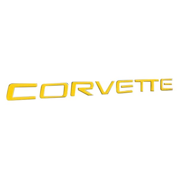Eurosport Daytona® - Classic Series "Corvette" Gold Front Bumper Lettering