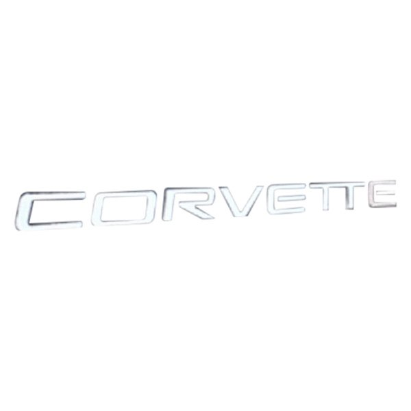 Eurosport Daytona® - Classic Series "Corvette" White Front Bumper Lettering