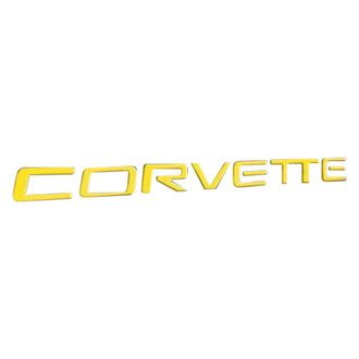 Eurosport Daytona® - Classic Series "Corvette" Yellow Front Bumper Lettering