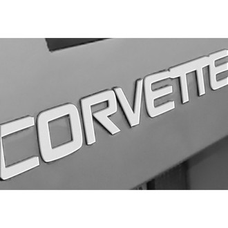 Eurosport Daytona® - Classic Series "Corvette" Mirror Finish Rear Bumper Lettering