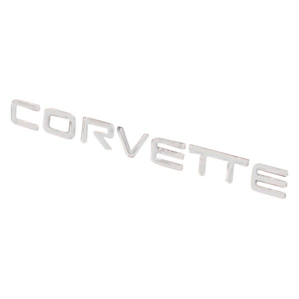 Eurosport Daytona® - Classic Series "Corvette" Mirror Finish Rear Bumper Lettering