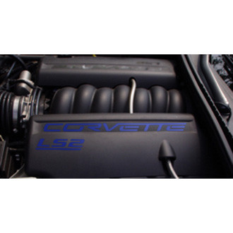 Eurosport Daytona® - EDI Series Blue Fuel Rail Letter Kit with Corvette Logo
