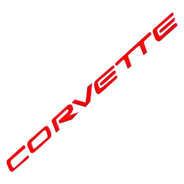 Eurosport Daytona® - Classic Series "Corvette" Red Fuel Rail Lettering