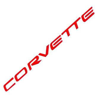 Eurosport Daytona® - EDI Series "Corvette" Gloss Red Fuel Rail Lettering