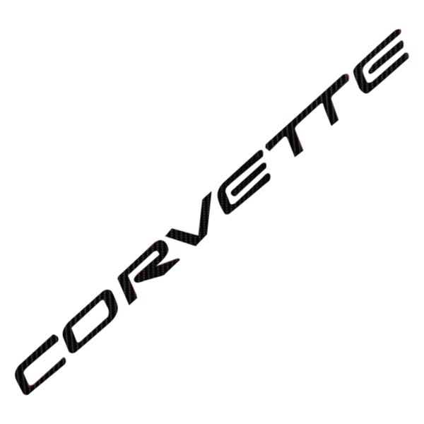 Eurosport Daytona® - EDI Series "Corvette" Carbon Fiber Fuel Rail Lettering