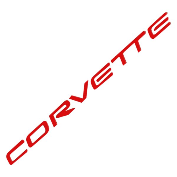 Eurosport Daytona® - Classic Series "Corvette" Red Fuel Rail Lettering