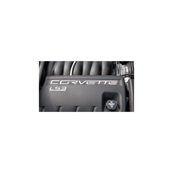 Eurosport Daytona® - EDI Series White Fuel Rail Letter Kit with Corvette Logo