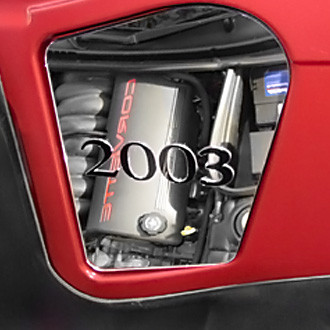 Eurosport Daytona® - Polished Under Hood Mirror with 2003 Logo