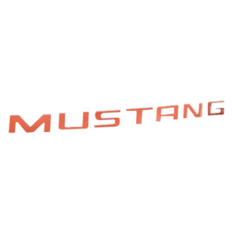Eurosport Daytona® - "Mustang" Red Rear Bumper Lettering