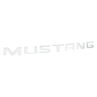Eurosport Daytona® - "Mustang" White Rear Bumper Lettering