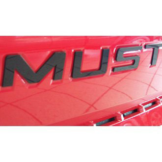 Eurosport Daytona® - "Mustang" Black Rear Bumper Lettering