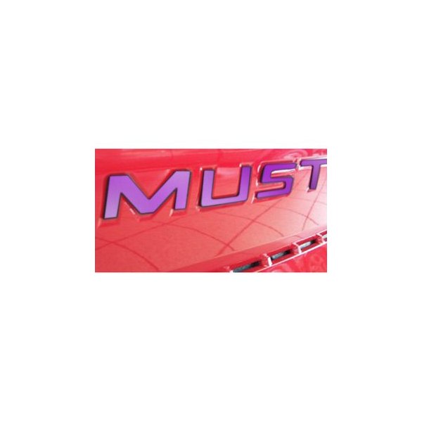 Eurosport Daytona® - "Mustang" Mirror Finish Rear Bumper Lettering