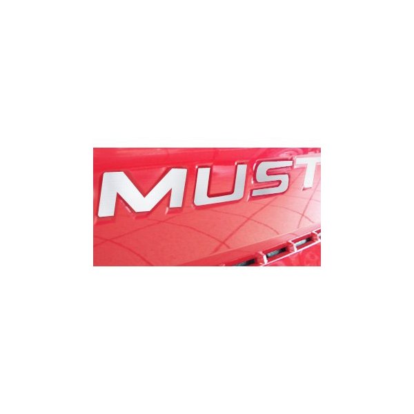 Eurosport Daytona® - "Mustang" Ultra Chrome Rear Bumper Lettering