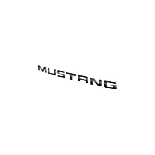 Eurosport Daytona® - "Mustang" Black Rear Bumper Lettering