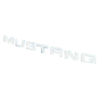 Eurosport Daytona® - "Mustang" White Rear Bumper Lettering