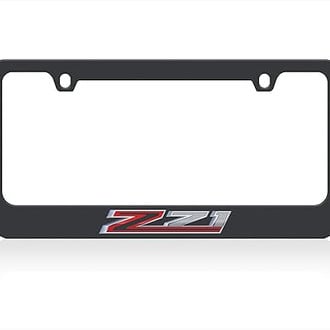 Eurosport Daytona® - GM 2-Hole License Plate Frame with Chevrolet Z71 Logo