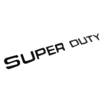 Eurosport Daytona® - "Super Duty" Black Dash Panel Lettering