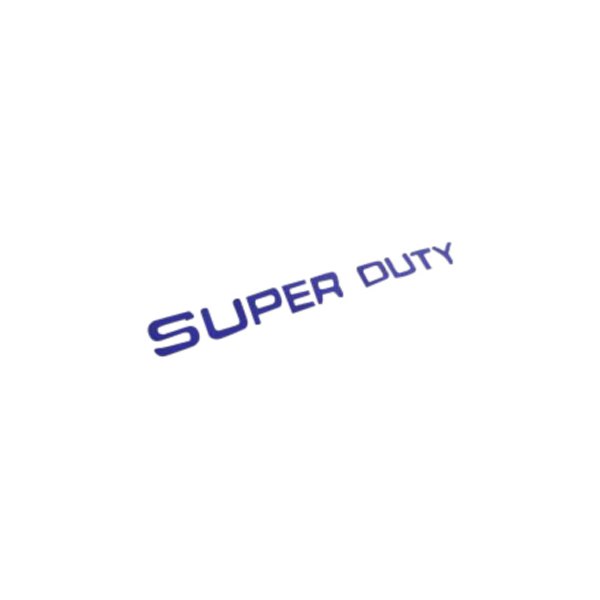 Eurosport Daytona® - "Super Duty" Blue Dash Panel Lettering