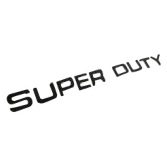 Eurosport Daytona® - "Super Duty" Carbon Fiber Dash Panel Lettering