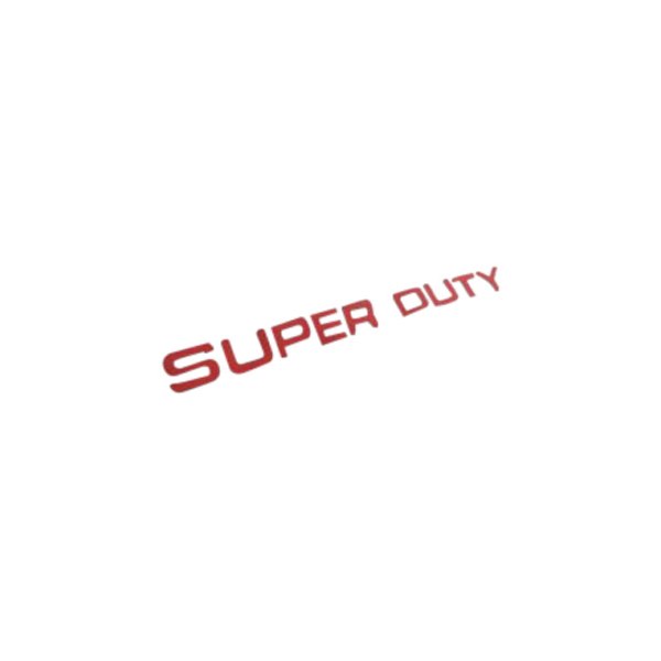 Eurosport Daytona® - "Super Duty" Red Dash Panel Lettering