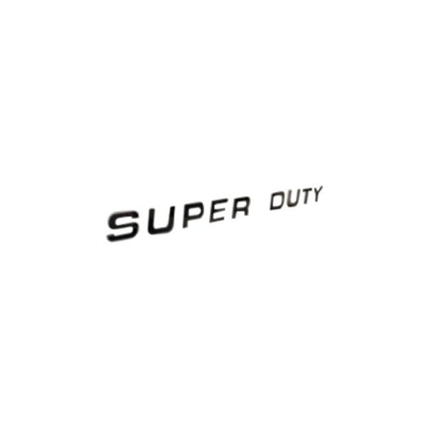 Eurosport Daytona® - "Super Duty" Black Tailgate Lettering