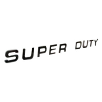 Eurosport Daytona® - "Super Duty" Black Tailgate Lettering