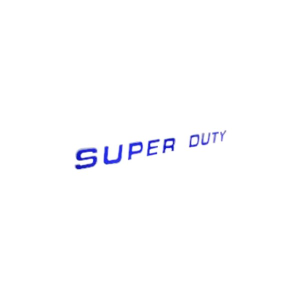 Eurosport Daytona® - "Super Duty" Blue Tailgate Lettering