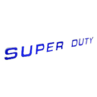 Eurosport Daytona® - "Super Duty" Blue Tailgate Lettering
