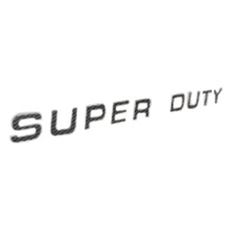 Eurosport Daytona® - "Super Duty" Carbon Fiber Tailgate Lettering