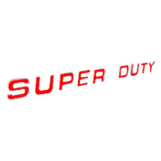 Eurosport Daytona® - "Super Duty" Red Tailgate Lettering