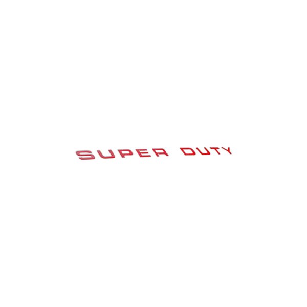 Eurosport Daytona® - "Super Duty" Red Hood Lettering