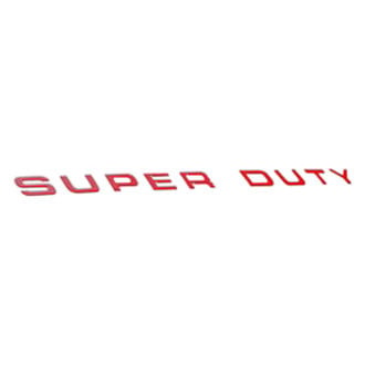 Eurosport Daytona® - "Super Duty" Red Hood Lettering