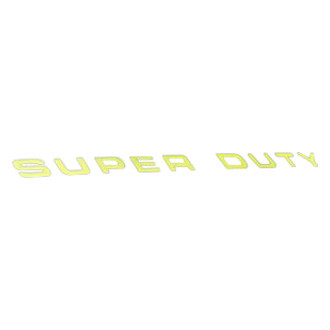 Eurosport Daytona® - "Super Duty" Yellow Hood Lettering