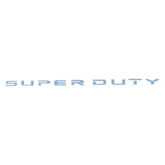 Eurosport Daytona® - "Super Duty" Blue Tailgate Lettering