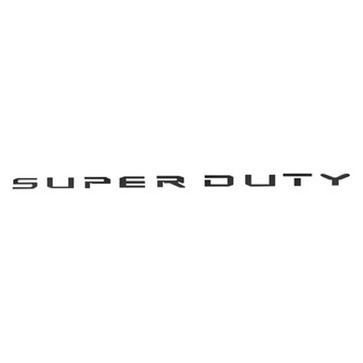 Eurosport Daytona® - "Super Duty" Carbon Fiber Tailgate Lettering