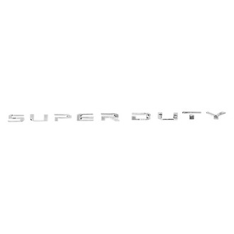 Eurosport Daytona® - "Super Duty" Ultra Chrome Tailgate Lettering
