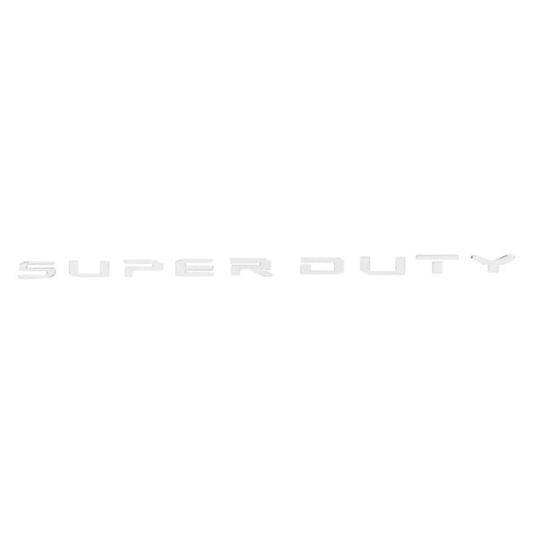 Eurosport Daytona® - "Super Duty" White Tailgate Lettering