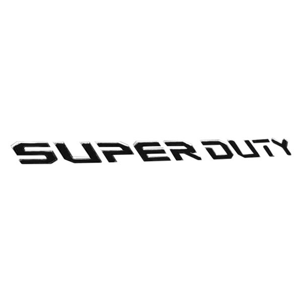 Eurosport Daytona® - "Super Duty" Black Hood Lettering