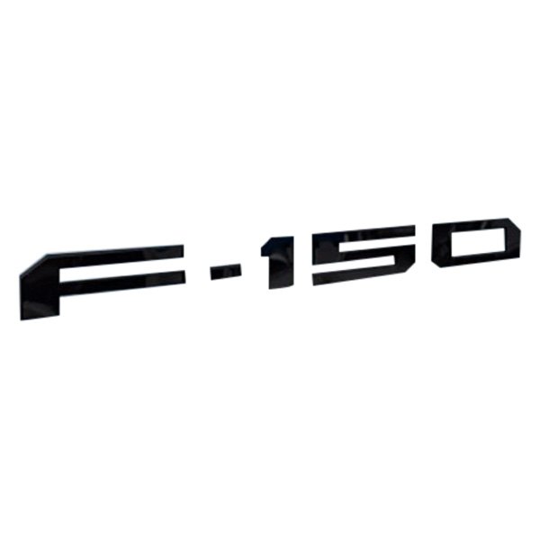 Eurosport Daytona® - "F-150" Black Rear Bumper Lettering